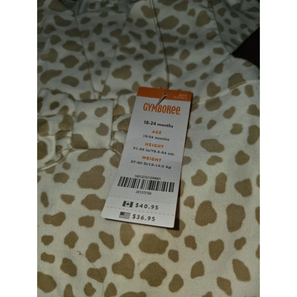 Gymboree right meow cat animal print dress size 18 24 months nwt